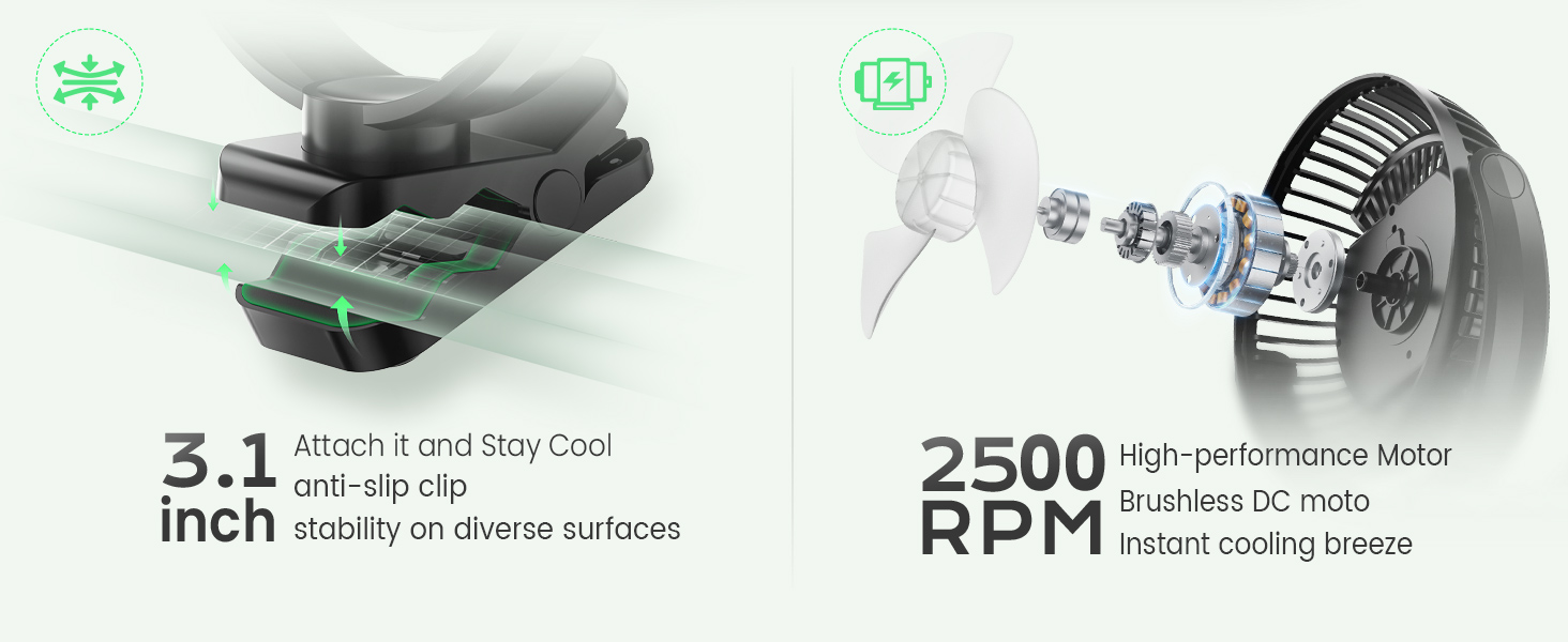 rechargeable fan