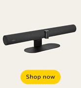 Jabra PanaCast 50 – Intelligent 180° Panoramic-4K Meeting Room Video Camera – Inclusive Video Con...