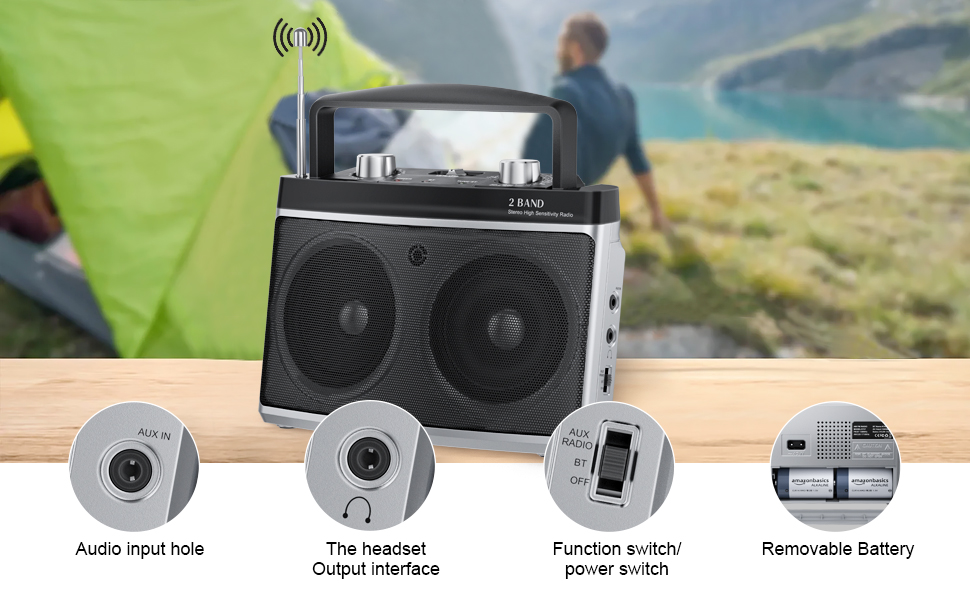 battery powered radio