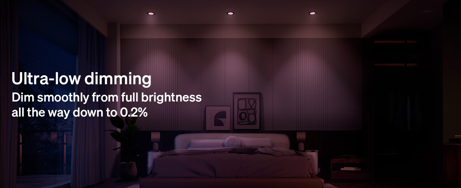 Ultra-low dimming