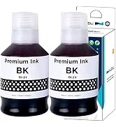LCL Compatible Ink Bottle Pigment Replacement for Canon GI21 GI-21 GI-21PGBK GI-21BK PPIXMA G3260...