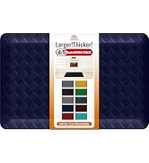 TranquilMoments 4/5 Inch Extra Thick Kitchen Mats for Floor,Non Slip Anti Fatigue Kitchen Rugs,Wa...