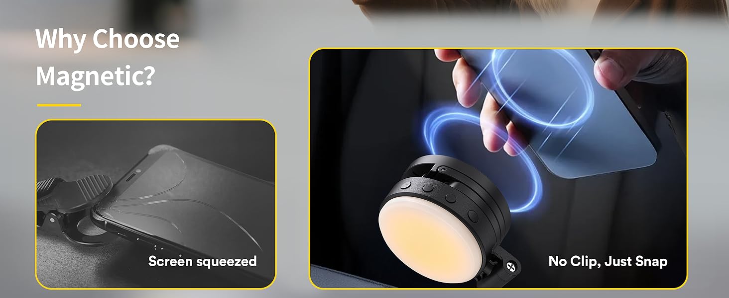 RALENO Magnetic Selfie Light PL-30