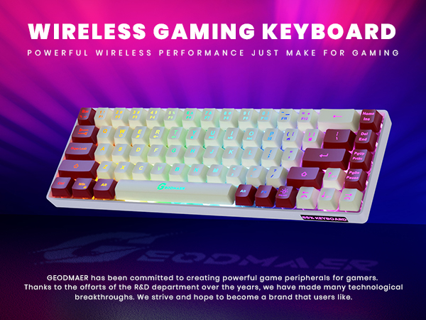 wireless gaming keyboard