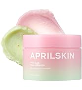 APRILSKIN Pink Aloe Facial Polish Cleanser | Gentle Exfoliation with Mungbean &amp; Soybean Scrub | R...