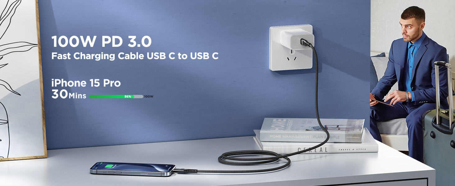 usb c fast charging cable 100w usb c charger c cord charger fast charger usb c to c cable