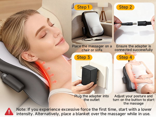back massager with heat