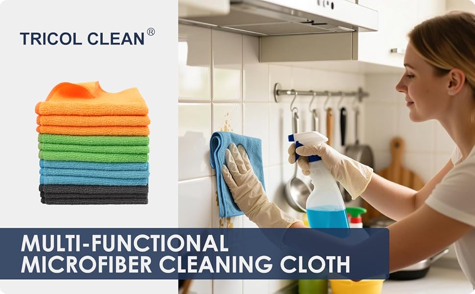 microfiber cleaning cloth 12PK