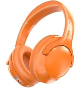 MIDOLA Bluetooth Headphones Over Ear 68H Playtime 6 EQ Wireless Headset with Microphone HiFi Ster...