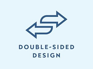dual sided, design, double-sided