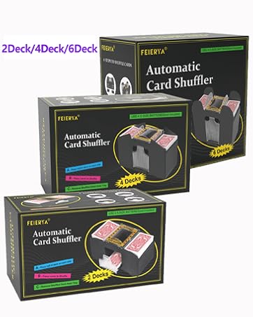 feierya card shuffler 2/4/6 deck