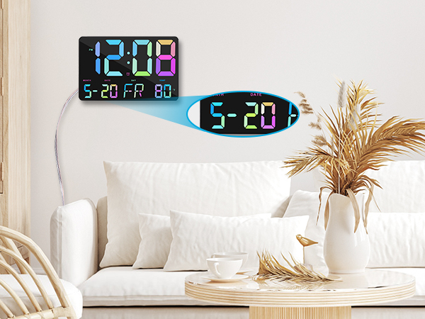 wall clock large display