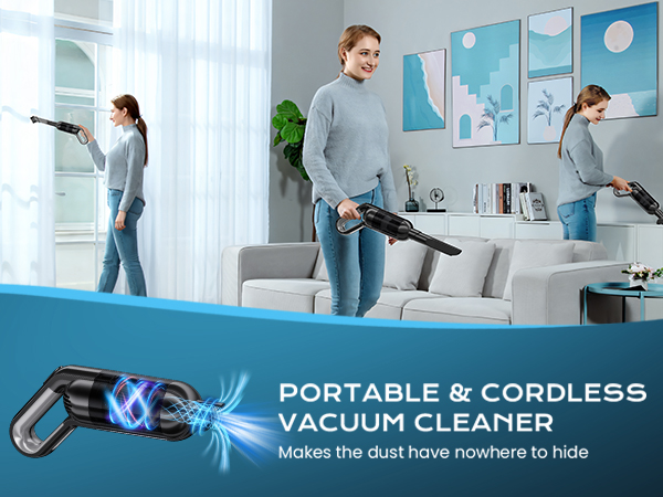 Handheld Vacuum Cordless Portable Car Vacuum
