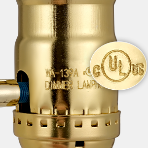 UL Listed dimmer socket