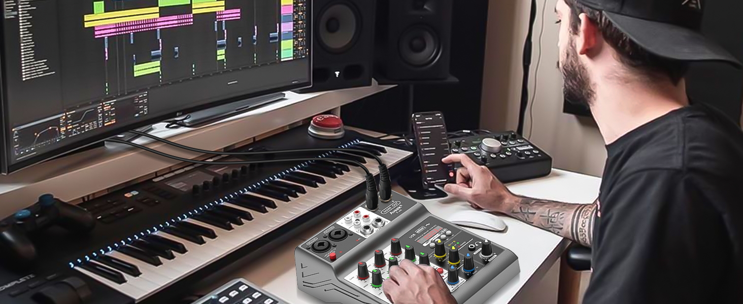 audio recording mixers