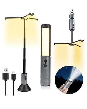 camping lights rechargeable