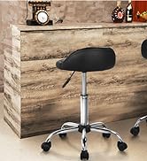 Rolling Salon Stool