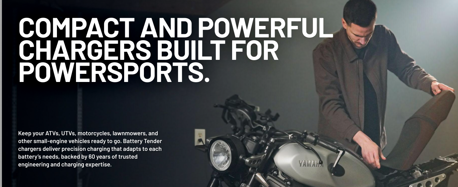 Compact and Powerful Chargers Built for Powersports