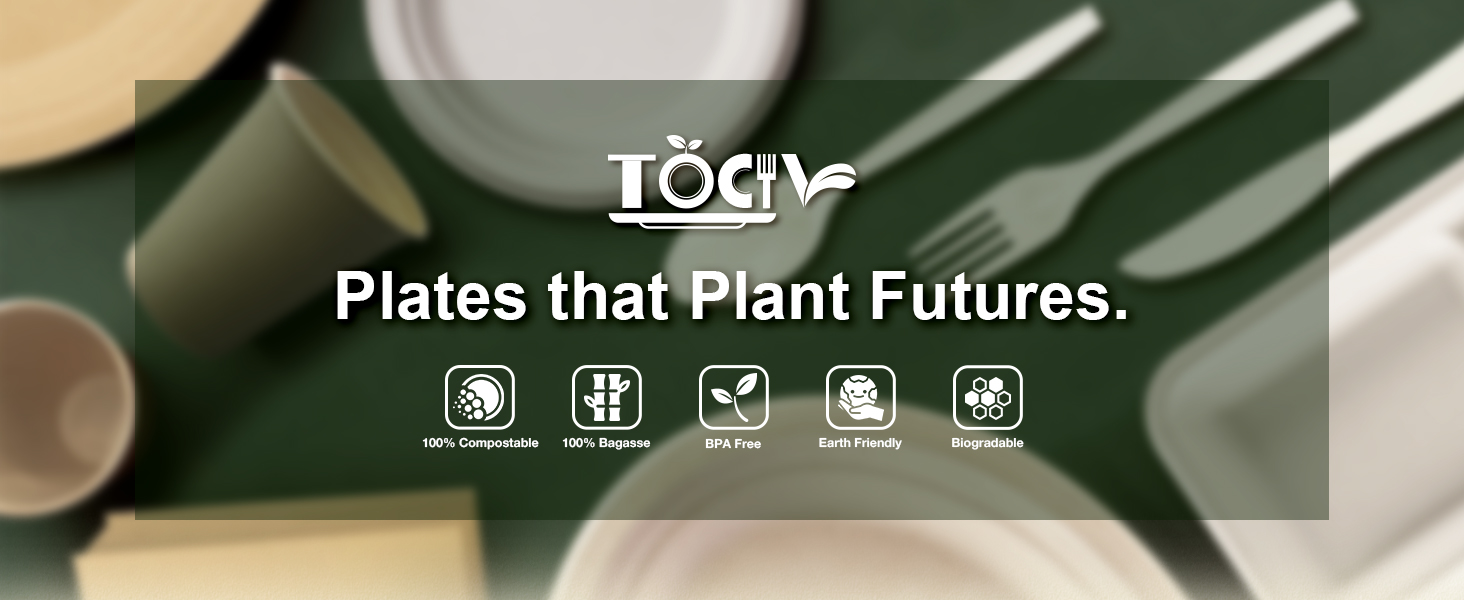 paper plates Compostable