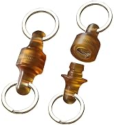 WANERSEN 2pcs Quick Release EDC Keychain, Secure and Stylish Pull Key Ring Apart Detachable Keych...