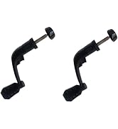 2Pcs Black Universal Plastic Power Handle Fishing Reels Crank Rock Arm Spinning Wheel Grasp