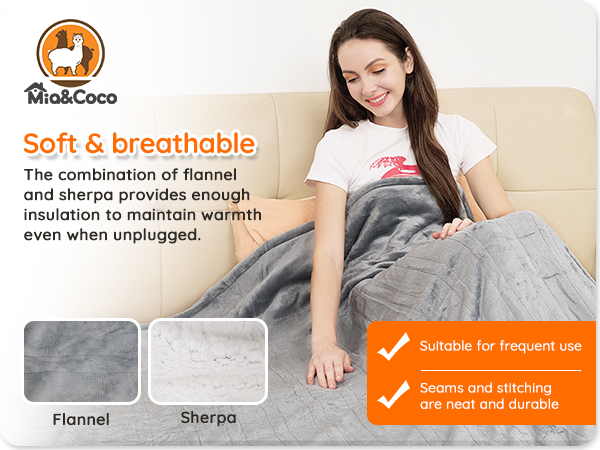 heated throw blanket
