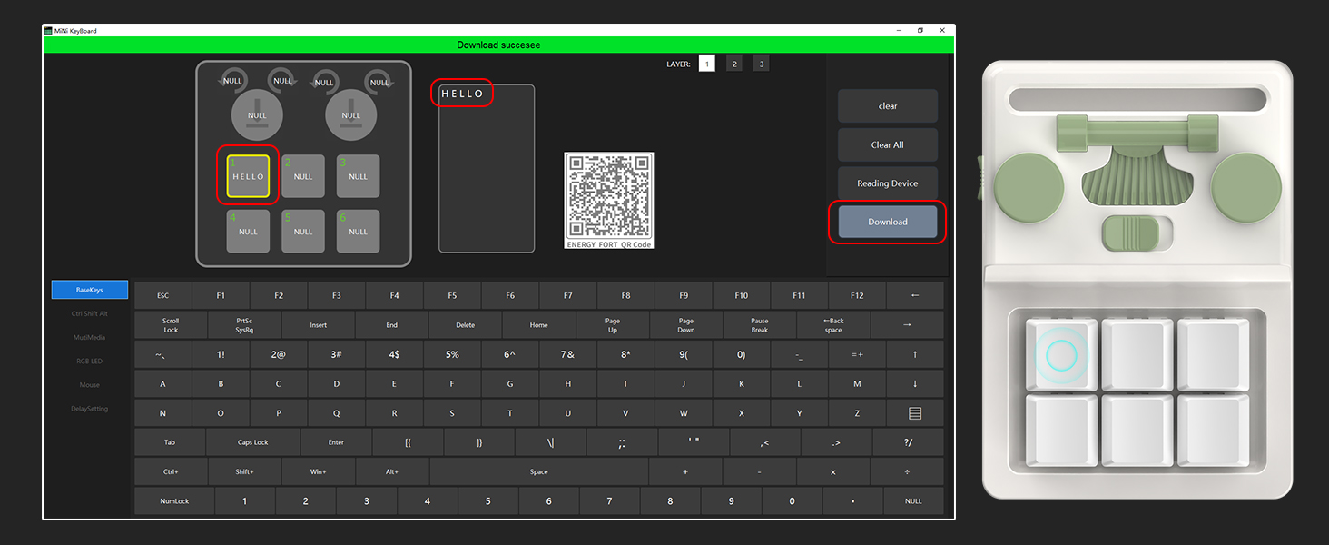 6 Key Macro Keyboard
