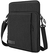 MoKo 12.9 Inch Tablet Sleeve Bag Carrying Case with Pockets Fits iPad Pro 12.9 M2 2022/2021/2020/...
