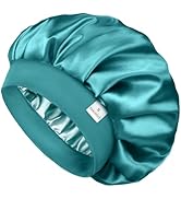 YANIBEST Bonnet for Men Hair Bonnet for Sleeping Double Layer Satin Bonnets for Black Women Curly...