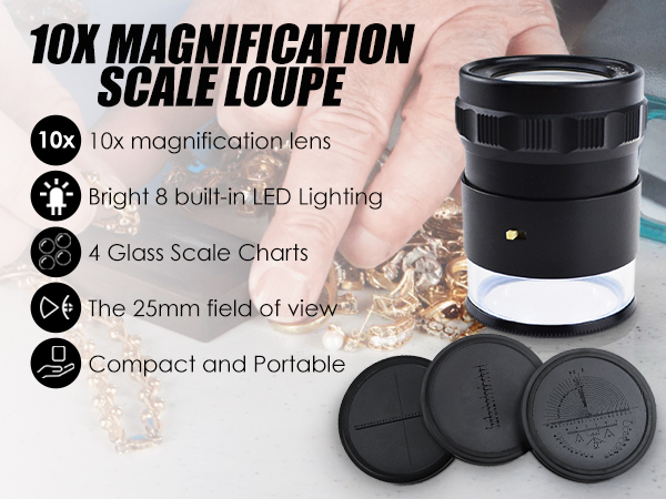 10X Scale Loupe