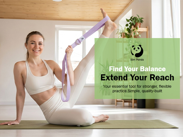 Slim Panda Yoga Strap