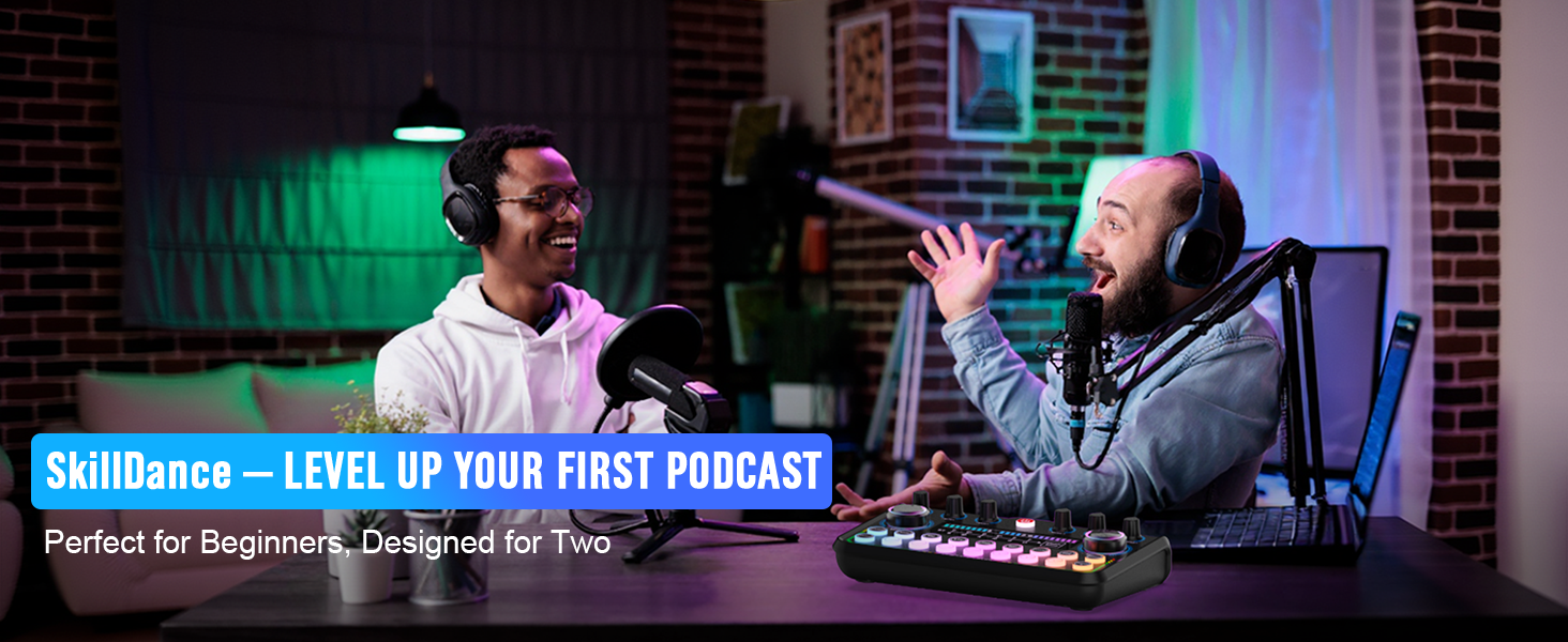 SkillDance-podcast equipment bundle for 2