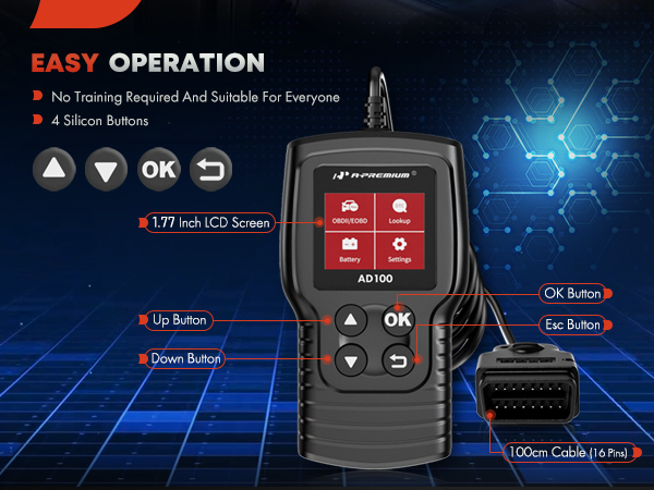 OBD2 Scanner Diagnostic Tool