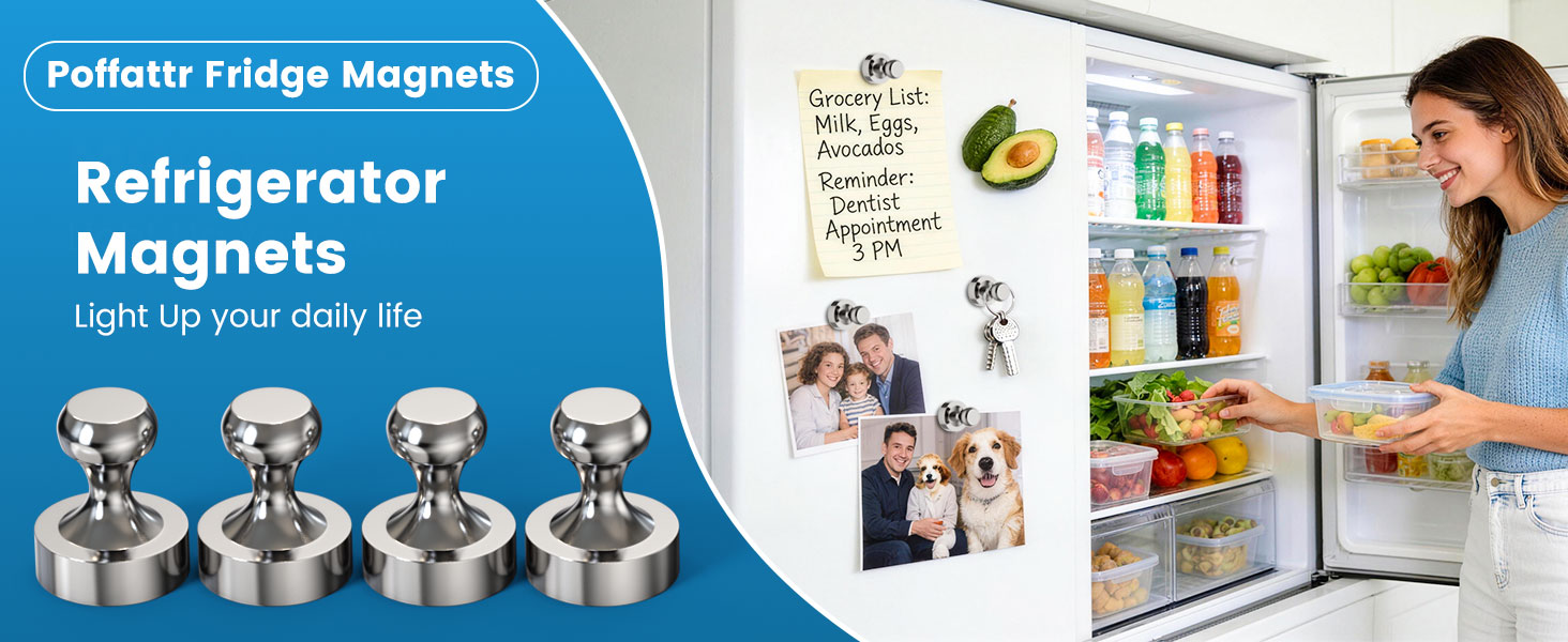Poffattr Fridge Magnets