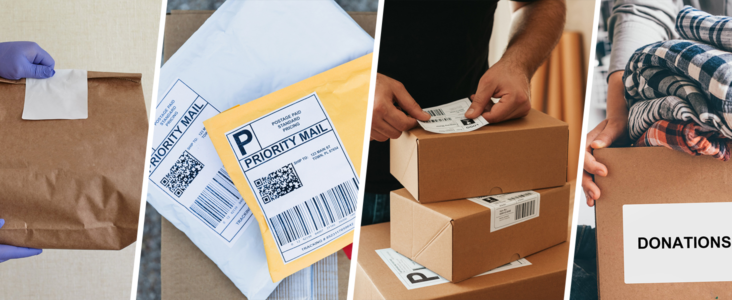 4 x 6 Direct Thermal Shipping Labels