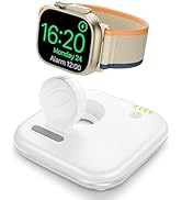 Portable for Apple Watch Charger 2000mAh - Foldable Magnetic Power Bank for Series 2-10/SE/Ultra1...