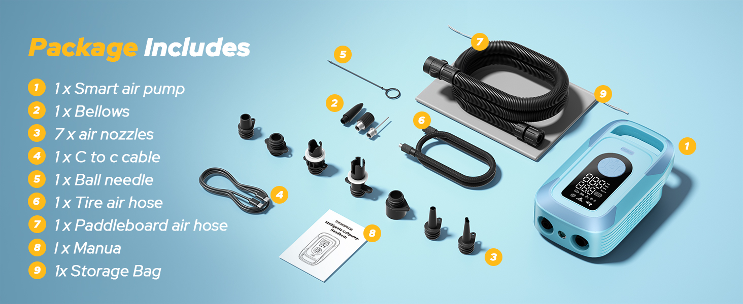 portable paddle board electric pump