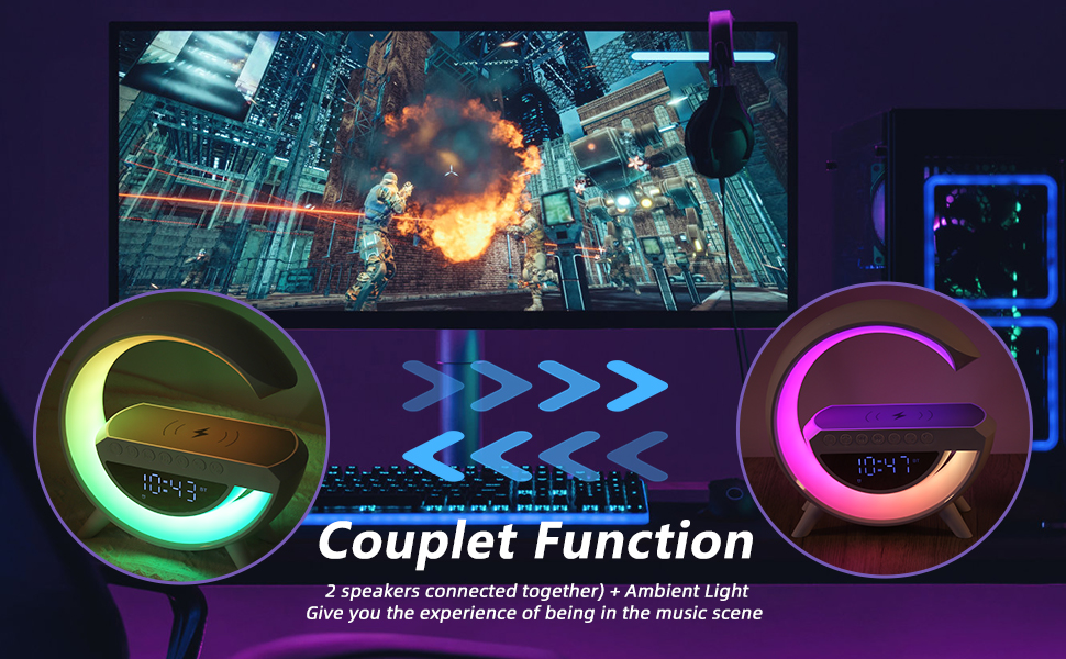 bluetooth speaker alarm clock