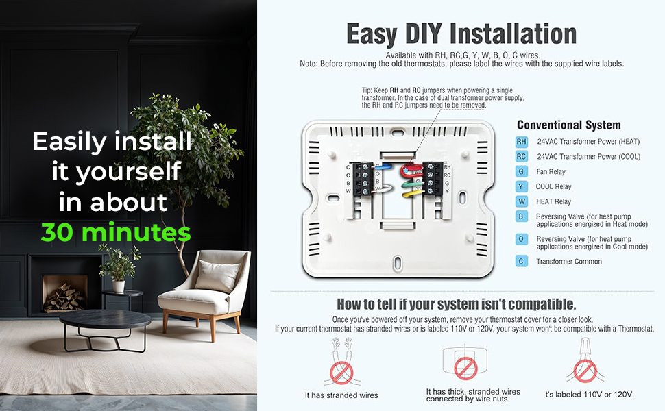 easy diy installation