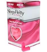 HEAROS Sleep Pretty in Pink Foam Ear Plugs, Sleeping Ear Plugs, 100 Pair