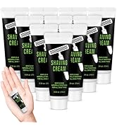 10ml/0.35fl oz Shaving Cream Bulk Travel,Disposable Shaving Cream in Bulk Travel Shave Cream for ...