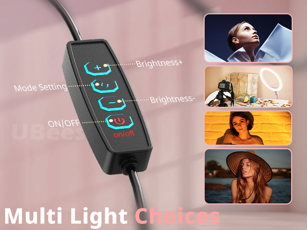 iphone tripod with light