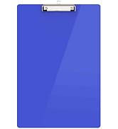Macroclo Extra Large 11x17 Clipboards, Pink Plastic Drawing Boards with Low Profile Clip Horizont...