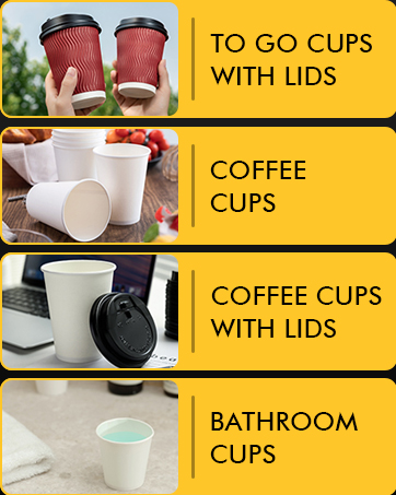 coffee cups with lids