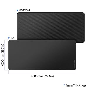 Pulsar Gaming Gears Para Control Gaming Mouse Pad XL_V2_Medium Speed_Black