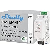 Shelly Pro EM 50A | Wi-Fi &amp; LAN Energy Meter with Contactor Control | DIN-Rail | Home Automation ...