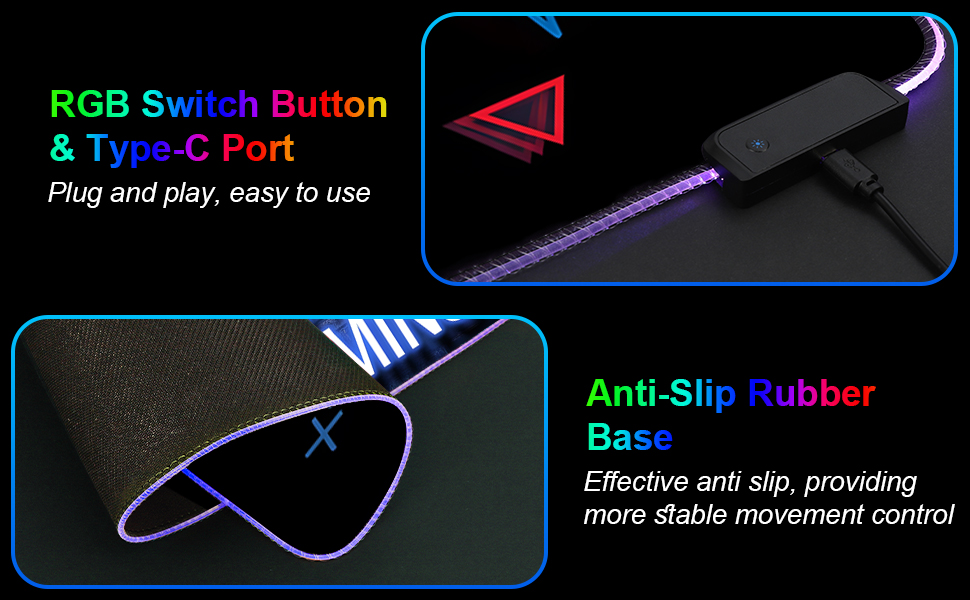 RGB Gaming Mouse Pad