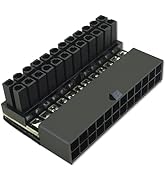 YIKAIEN 24-Pin ATX PSU Port 90-Degree Adapter - Premium Motherboard Power Connector for Improved ...