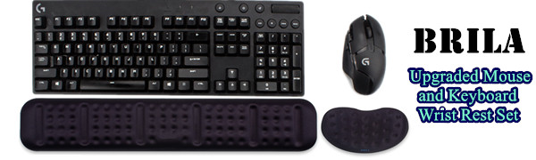 keyboard and mouse wrist rest pad