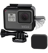 SOONSUN Frame Mount Housing Case Compatible with GoPro Hero 5 6 7 Black, Hero7 Silver, Hero7 Whit...